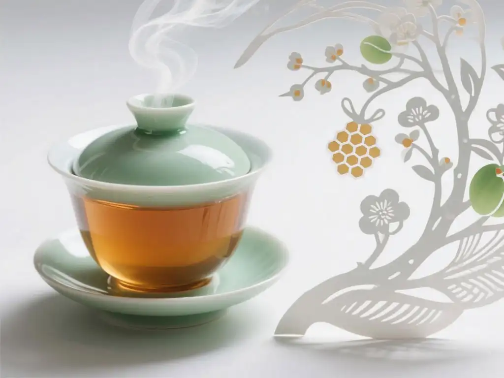 What is the aroma of raw Pu'er tea