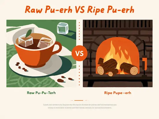 Raw Pu-erh VS Ripe Pu-erh 