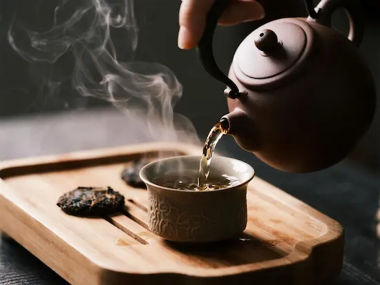 The correct method of drinking Pu'er tea for weight loss