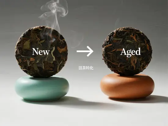 raw puer vs ripe puer